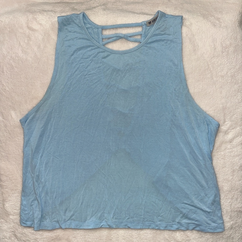 Light Blue Tank Top